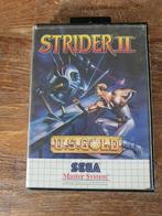 Strider 2 - Sega Master System - PAL - game en box, Spelcomputers en Games, Games | Sega, Avontuur en Actie, Gebruikt, 1 speler