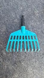 Gardena kinder bladhark buitenspeelhark 17 cm 10 tanden, Ophalen of Verzenden, Gebruikt