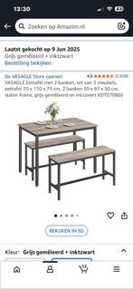 Vasagle eettafel Nieuw in de doos, Ophalen of Verzenden, Nieuw, 200 cm of meer, 25 tot 50 cm