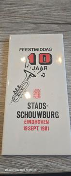 Stadsschouwburg Eindhoven 1981 - 10 Jaar Jubileum, Ophalen of Verzenden