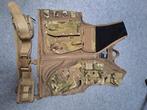 Tactical crossdraw vest met belt, Ophalen, Zo goed als nieuw