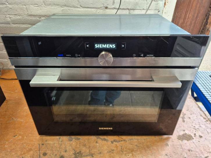 NETTE SIEMENS CM633GBS1 COMBI MAGNETRON/OVEN TE KOOP, Witgoed en Apparatuur, Magnetrons, Gebruikt, Inbouw, Combimagnetron, 45 tot 60 cm