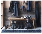 IKEA bench SKOGSTA, Ophalen, Minder dan 75 cm, Tweepersoons, Zo goed als nieuw
