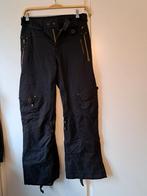 Snowboard broek dames - Zwart met gouden accenten - Maat S, Broek, Below Zero, Ophalen of Verzenden, Zo goed als nieuw