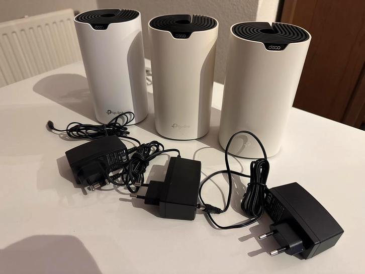 TP-Link Deco S4 Mesh WiFi (3 stuks), Computers en Software, Routers en Modems, Gebruikt, Router, Ophalen of Verzenden