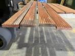 Hardhout–planken-terrasdelen-vlonder-dekdelen-26x140 mm, Ophalen, Nieuw, Hout