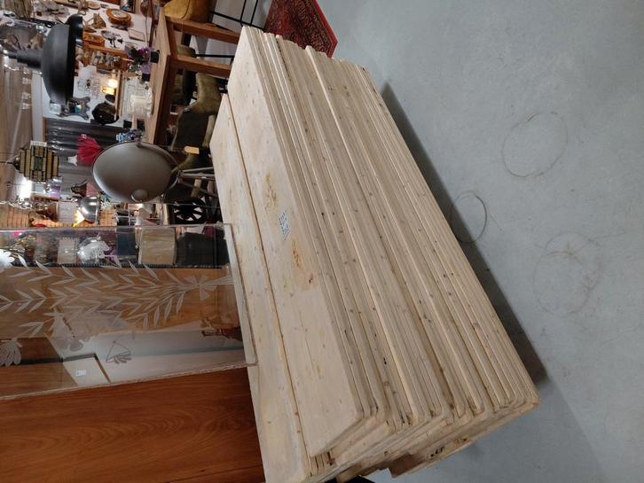 Oude kaasplanken, Doe-het-zelf en Verbouw, Hout en Planken, Gebruikt, Plank, Vuren, 200 tot 250 cm, 25 tot 50 mm, Ophalen