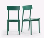 Leuke groene stoelen van La Redoute, Huis en Inrichting, Ophalen, Twee, Overige kleuren, Zo goed als nieuw