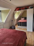 IKEA PAX kledingkast met spiegeldeuren – €595, Ophalen, Met hangruimte, Glas, 150 tot 200 cm