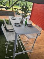 Showroommodel | Barset Faye Wit | Max & Luuk, Ophalen, 4 zitplaatsen, Gebruikt, Aluminium