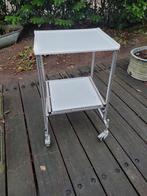 2 ziekenhuis nachtkastjes bedtafel inklapbaar, Ophalen, Rechthoekig, 60 cm of meer