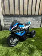 Elektrische Kindermotor mini BMW HP4 Blauw 12V, Ophalen, Gebruikt