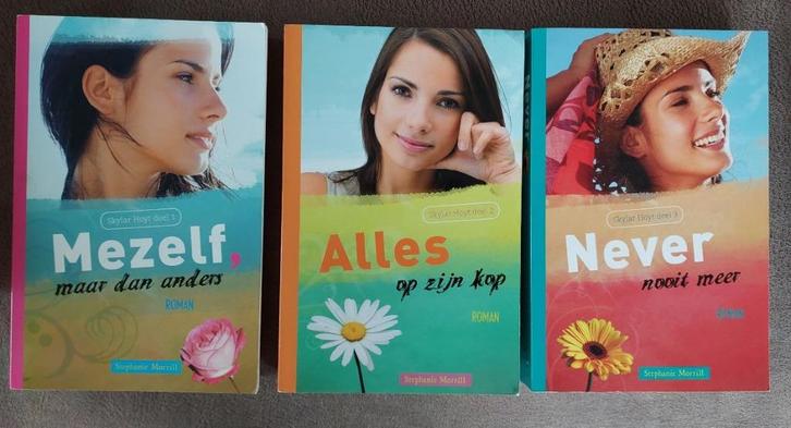 Stephanie Morrill - Skylar Hoyt - deel 1, 2 en 3, Boeken, Kinderboeken | Jeugd | 13 jaar en ouder, Zo goed als nieuw, Ophalen of Verzenden