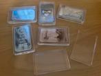 50 x 30 x 3 mm. Capsule voor 1 oz zilverbaar. Bescherming!, Ophalen of Verzenden, Overige typen