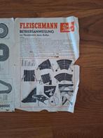 Originele gebruiksaanwijzing Fleischmann autobaan, Hobby en Vrije tijd, Overige merken, Gebruikt, Ophalen of Verzenden, Groter dan 1:32
