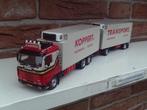 Tekno  Scania  143 - 500  van  Koppert., Verzenden, Nieuw, Bus of Vrachtwagen, Tekno
