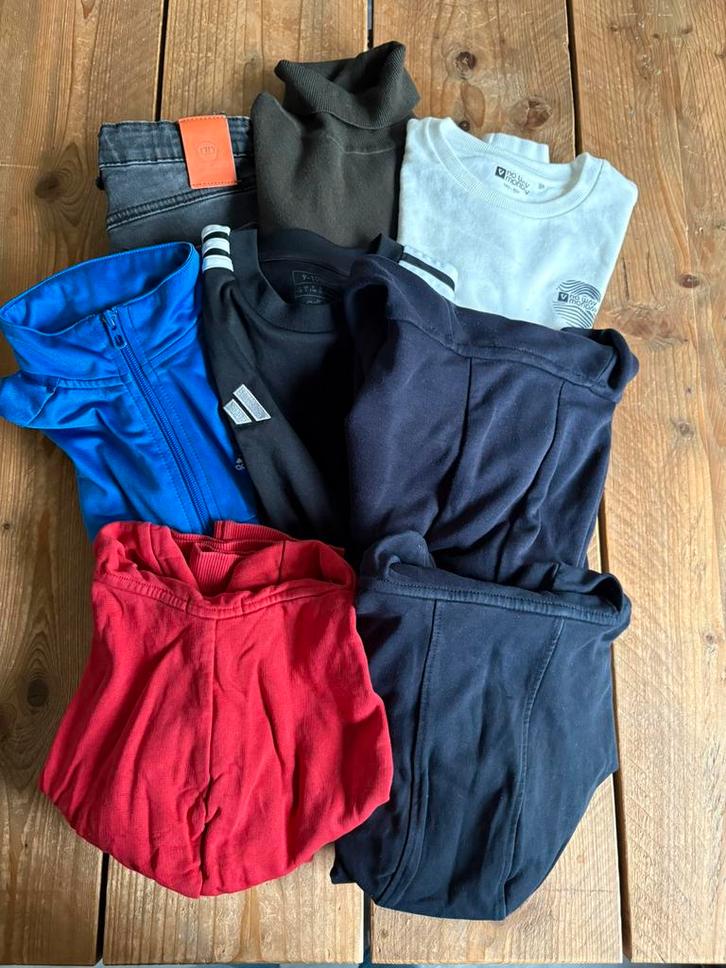 Pakket jongenskleding maat 140 o.a.:Calvin Klein, Adidas, Kinderen en Baby's, Kinderkleding | Maat 140, Zo goed als nieuw, Jongen