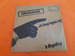 Drukwerk - Je loog tegen mij (1981), Cd's en Dvd's, Vinyl Singles, 7 inch, Single, Ophalen of Verzenden, Zo goed als nieuw