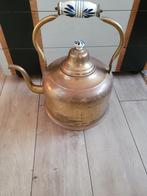 Koperen Zak Ketel met Keramische Handgreep, Ophalen of Verzenden