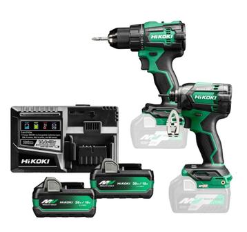 Hikoki KC18DELMS Combiset - 18 V / in HSC III. Inclusief 2 beschikbaar voor biedingen