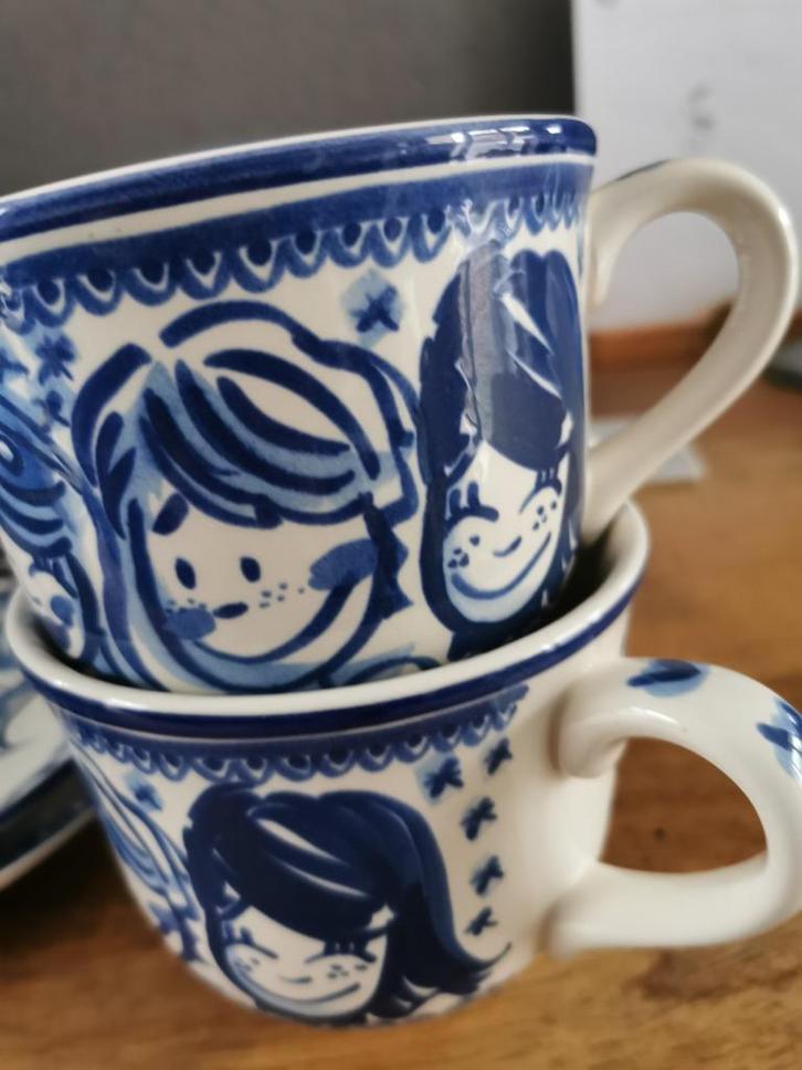 Amsterdams blond Delftsblauw, Huis en Inrichting, Keuken | Servies, Zo goed als nieuw, Bord(en), Blond Amsterdam, Aardewerk, Ophalen of Verzenden