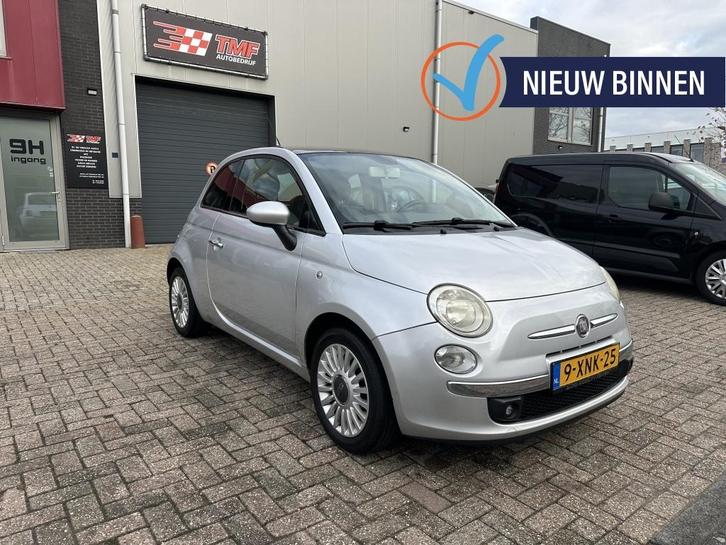 Fiat 500 1.2 Naked Airco Navi Open Dak Nette Auto!, Auto's, Fiat, Bedrijf, ABS, Airbags, Centrale vergrendeling, Elektrische buitenspiegels