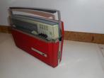 Vintage Oceanic T110 transistorradio Rood / 308, Gebruikt, Ophalen of Verzenden, Transistorradio