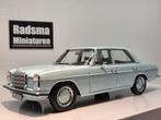 Mercedes-Benz 200 Strich8 W115 - Blue - 1:18 Norev, Hobby en Vrije tijd, Modelauto's | 1:18, Auto, Nieuw, Norev, Ophalen of Verzenden
