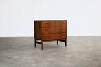 vintage ladenkast | kast | jaren 60 | Deens, Huis en Inrichting, Kasten | Ladekasten, Gebruikt, ., Teakhout, 3 of 4 laden