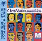 CD-sale VARIOUS - One Voice - Vocal Music From Aroun, Verzenden, 1980 tot 2000, Zo goed als nieuw