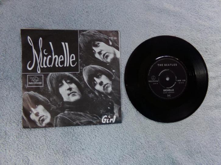 The Beatles - michelle / girl  ( sixties ), Cd's en Dvd's, Vinyl Singles, Gebruikt, Single, Pop, 7 inch, Verzenden