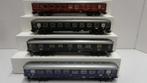Stam 4x Marklin D-trein rijtuigen. DB (H0)., Hobby en Vrije tijd, Modeltreinen | H0, Wisselstroom, Gebruikt, Wagon, Ophalen of Verzenden