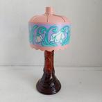 Lucky Vintage Avon Moonwind fles lamp met inhoud!, Huis en Inrichting, Lampen | Tafellampen, Gebruikt, Lucky vintage, Vintage