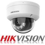 4MP Hikvision Hybrid Light 4CH IP PoE set/NVR + 2 camera, Audio, Tv en Foto, Videobewaking, Ophalen of Verzenden, Nieuw, Buitencamera