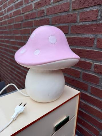 Prachtige paddenstoel lamp Heico 22x26 cm beschikbaar voor biedingen