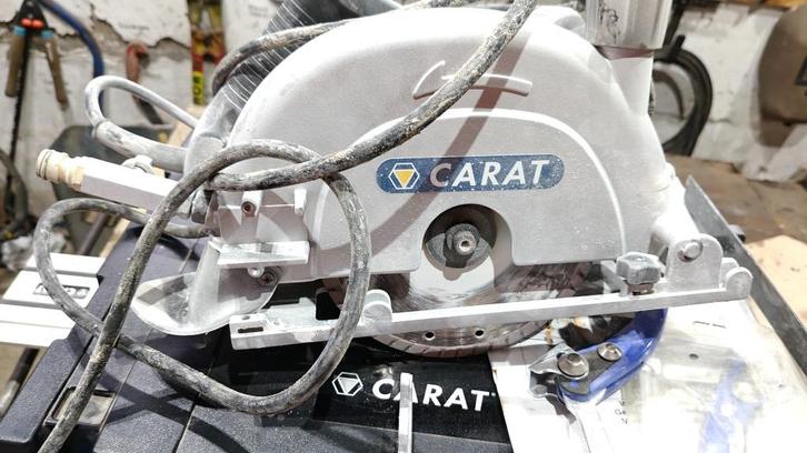Carat CT1800  keramische tegelzaag, CW30 meters bak, Doe-het-zelf en Verbouw, Gereedschap | Machine-onderdelen en Toebehoren, Gebruikt