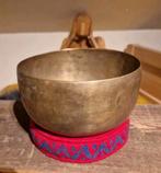 Oude Tibetaanse klankschaal - 515gr, 16cm, Antiek en Kunst, Ophalen of Verzenden