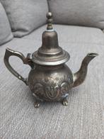 Antieke zilver Marokkaanse theepot, Antiek en Kunst, Antiek | Goud en Zilver, Ophalen of Verzenden, Zilver