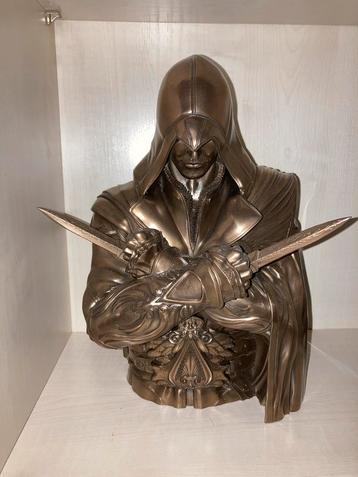 Assassin's Creed Ezio brotherhood bronzen Buste - 30cm beschikbaar voor biedingen