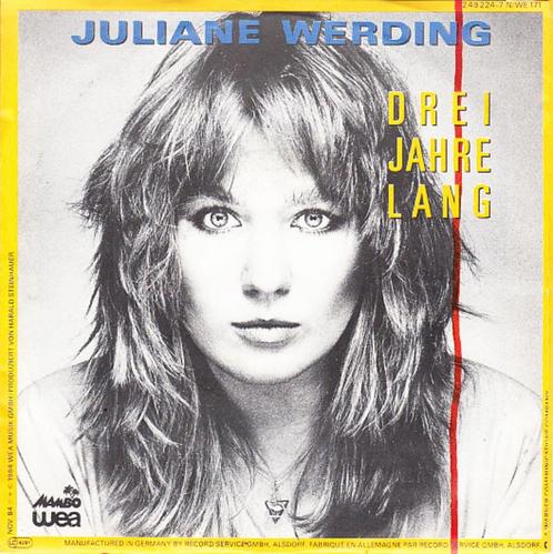 juliane werding - drei jahre lang ( 1984 / schlager/ piraat), Cd's en Dvd's, Vinyl Singles, Single, Pop, 7 inch, Ophalen of Verzenden
