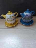 Jameson & Tailor 2 stuks Tea for One, Ophalen of Verzenden, Zo goed als nieuw, Overige materialen, Kop en/of schotel