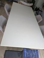 Super stevige eettafel (220x100) met verlengstuk, Huis en Inrichting, Bureaus, Ophalen, Gebruikt