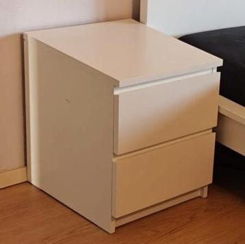 Gratis - Ikea MALM Chest of 2 drawers, white, 40x55 cm - afbeelding 1