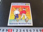 sticker strip wandelsport avondvierdaagse 2000, Verzamelen, Ophalen, Zo goed als nieuw, Bedrijf of Vereniging