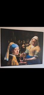 Schilderij melkmeisje- meisje met de parel- nachtwacht, Huis en Inrichting, Woonaccessoires | Schilderijen, Tekeningen en Foto's