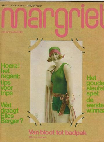 Vintage Margriet 1972 n.27 spoorwegmuseum NS Utrecht beschikbaar voor biedingen