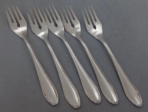6 persoons  800 zilver bestek Koch & Bergfeld Chippendale, Antiek en Kunst, Antiek | Bestek, Ophalen of Verzenden