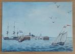Briefkaart(en) Hellevoetsluis-Brixham 1688-1988, Ophalen of Verzenden, Briefkaart