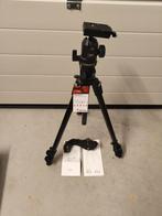 Manfrotto 190CXPRO3 Carbon Statief Set, Audio, Tv en Foto, Fotografie | Statieven en Balhoofden, Zo goed als nieuw, 150 tot 175 cm