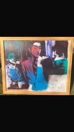 Herman Brood 120 x100 cm ,Acryl verf ,2950 ,inruil mogelijk, Antiek en Kunst, Kunst | Schilderijen | Modern, Ophalen of Verzenden